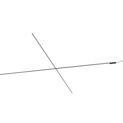 Modern railsysteem zwart 1-fase 1000 cm - Magnetic