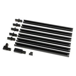 Modern railsysteemzwart 1-fase 300cm - Iconic