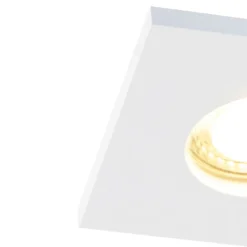 Moderne badkamer inbouwspot wit - Doku