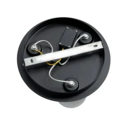 Moderne badkamer plafondlamp zwart 3-lichts - Cederic