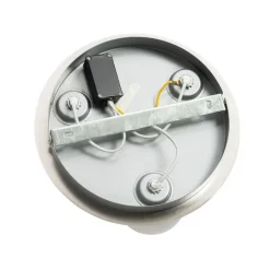 Moderne badkamer plafondlamp staal 3-lichts - Cederic