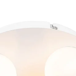 Moderne badkamer plafondlamp wit 3-lichts - Cederic