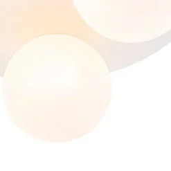 Moderne badkamer plafondlamp wit 3-lichts - Cederic