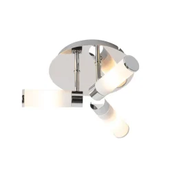 Moderne badkamer plafondlamp chroom 3-lichts IP44 - Bath