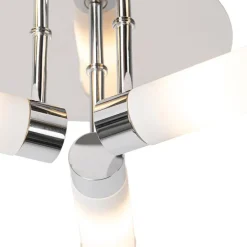 Moderne badkamer plafondlamp chroom 3-lichts IP44 - Bath