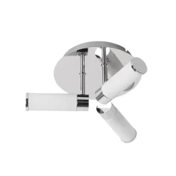 Moderne badkamer plafondlamp chroom 3-lichts IP44 - Bath