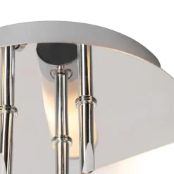 Moderne badkamer plafondlamp chroom 3-lichts IP44 - Bath