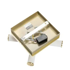 Moderne badkamer plafondlamp messing 4-lichts IP44 - Bath