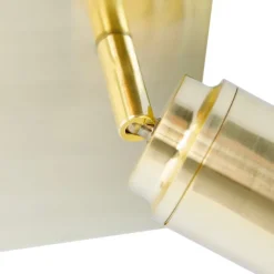 Moderne badkamer spot messing vierkant 3-lichts IP44 - Ducha