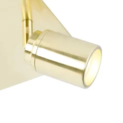 Moderne badkamer spot messing vierkant 3-lichts IP44 - Ducha