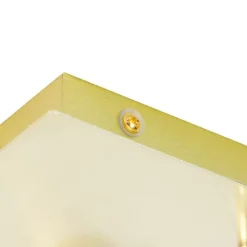 Moderne badkamer spot messing vierkant 3-lichts IP44 - Ducha