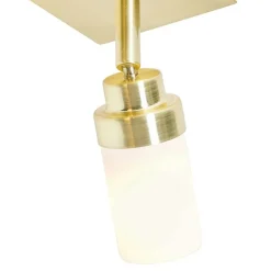 Moderne badkamer spot messing 2-lichts IP44 - Japie