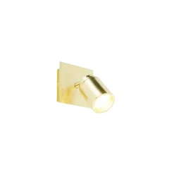 Moderne badkamer spot messing vierkant IP44 - Ducha