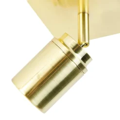 Moderne badkamer spot messing vierkant IP44 - Ducha