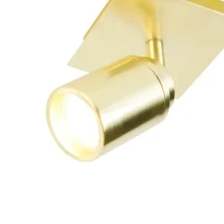 Moderne badkamer spot messing vierkant IP44 - Ducha