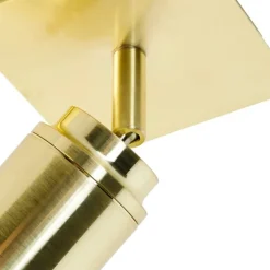 Moderne badkamer spot messing vierkant IP44 - Ducha