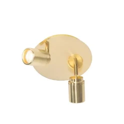 Moderne badkamer spot messing 2-lichts IP44 - Ducha