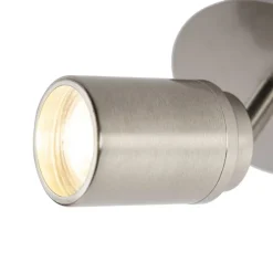 Moderne badkamer spot staal IP44 - Ducha