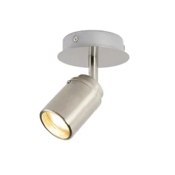 Moderne badkamer spot staal IP44 - Ducha