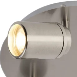 Moderne badkamer spot staal 3-lichts IP44 - Ducha