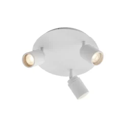 Moderne badkamer spot wit 3-lichts IP44 - Ducha