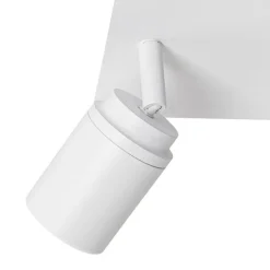 Moderne badkamer spot wit vierkant 2-lichts IP44 - Ducha