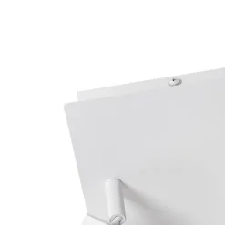 Moderne badkamer spot wit vierkant 2-lichts IP44 - Ducha