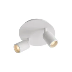 Moderne badkamer spot wit 2-lichts IP44 - Ducha