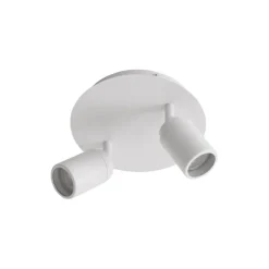 Moderne badkamer spot wit 2-lichts IP44 - Ducha