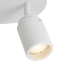 Moderne badkamer spot wit 2-lichts IP44 - Ducha