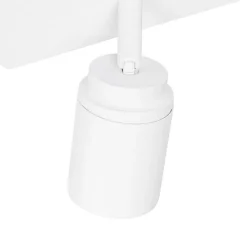 Moderne badkamer spot wit vierkant 3-lichts IP44 - Ducha