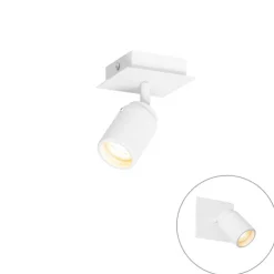 Moderne badkamer spot wit vierkant IP44 - Ducha