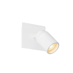 Moderne badkamer spot wit vierkant IP44 - Ducha