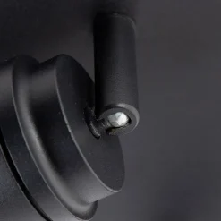 Moderne badkamer spot zwart 2-lichts IP44 - Ducha