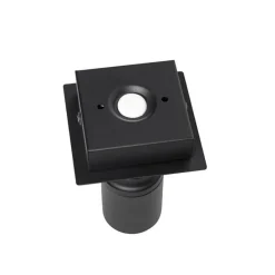 Moderne badkamer spot zwart vierkant IP44 - Ducha