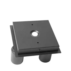 Moderne badkamer spot zwart vierkant 2-lichts IP44 - Ducha