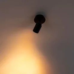 Moderne badkamer spot zwart IP44 - Ducha