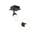 Moderne badkamer spot zwart IP44 - Japie