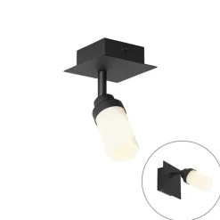 Moderne badkamer spot zwart IP44 - Japie