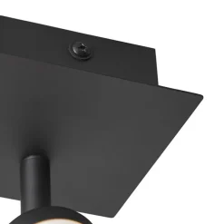 Moderne badkamer spot zwart IP44 - Japie