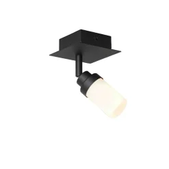 Moderne badkamer spot zwart IP44 - Japie