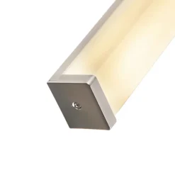 Moderne badkamer wandlamp staal 92 cm IP44 - Cascada