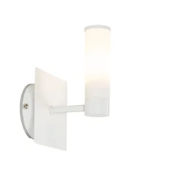 Moderne badkamer wandlamp wit IP44 - Bath