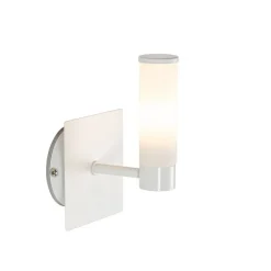 Moderne badkamer wandlamp wit IP44 - Bath