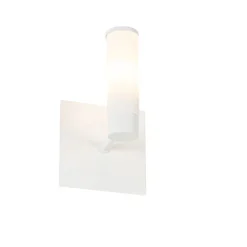 Moderne badkamer wandlamp wit IP44 - Bath