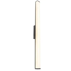 Moderne badkamer wandlamp zwart 92 cm IP44 - Cascada