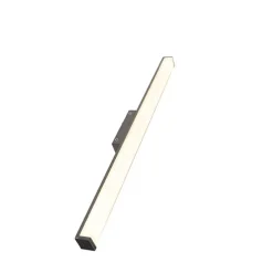 Moderne badkamer wandlamp zwart 92 cm IP44 - Cascada