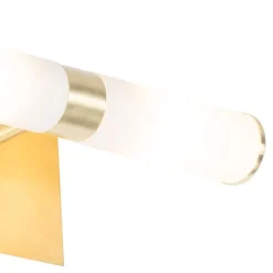 Moderne badkamer wandlamp goud IP44 2-lichts - Bath