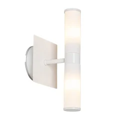 Moderne badkamer wandlamp wit IP44 2-lichts - Bath