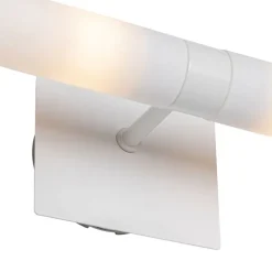 Moderne badkamer wandlamp wit IP44 2-lichts - Bath